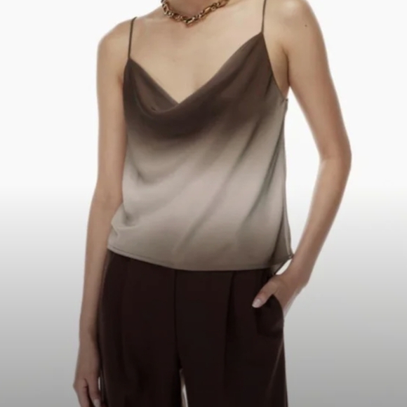 NWOT Aritzia Balaton cowl neck tank top - Picture 1 of 12